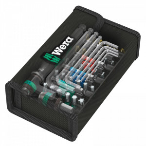 Set profesional 50 piese, surubelnita, biti, Wera KK100 - Img 6