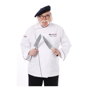 Set promotional cutite, 9 piese, Hendi, Kurt Scheller Edition, lame inox cu rezistenta foarte mare, geanta suport inclusa - Img 2