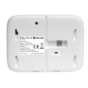 Sistem de Alarmă Inteligent Smart Home Denver SHA-220, Wi-Fi + 4G LTE/GSM, Kit Wireless Complet, Baterie Backup, Sirenă 90 dB, Compatibil Tuya, Alexa și Google Assistant, White - Img 4