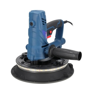 Slefuitor pereti / tavan pentru ipsos, glet, sac colector praf, 850W, disc 225mm, iluminare LED,viteza variabila, Dedra - Img 14