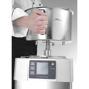 Taietor-emulsificator electric profesional pentru legume, SAMMIC KE-5V, 10 viteze intre 385-3000 rpm, putere 1250W, capacitate 5,5 litri - Img 2