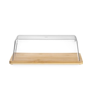 Tava din bambus cu capac, HENDI, 320x160x(H)110mm - Img 1