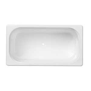 Tava gastronom din policarbonat alb, HENDI, GN 1/3, 5.7 L, alb, 325x176x(H)150mm - Img 2