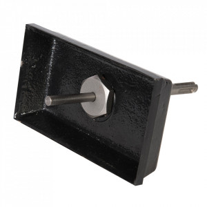 Téglalap alakú répa dűbellyukakkal, 77 x 154mm, BCA, Silverline