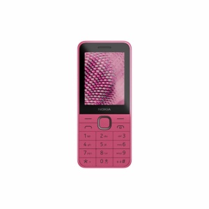 Telefon mobil Nokia 225 model 2024, Dual SIM, 4G, camera foto, Roz