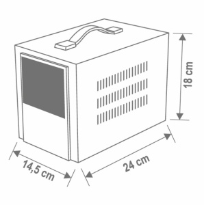 UPS sursa neintreruptibila cu functie de stabilizator de tensiune, 300W ( 500VA ), sinusoida pura, conectare externa baterie 12V, Home - Img 2