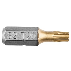 Varf[ bit] pentru surubelnita electrica TX20X, 25mm, 1/4 ", 2 buc ,