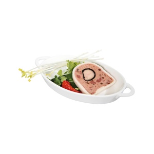 Vas tapas oval - 262x140x(H)33mm - Img 2