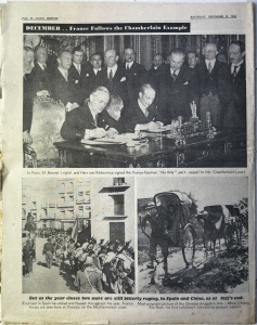 Ziar Istoric - “Daily Sketch – Year of History in Pictures 1938” - Publicat pe 31 decembrie 1938, Londra. - Img 6