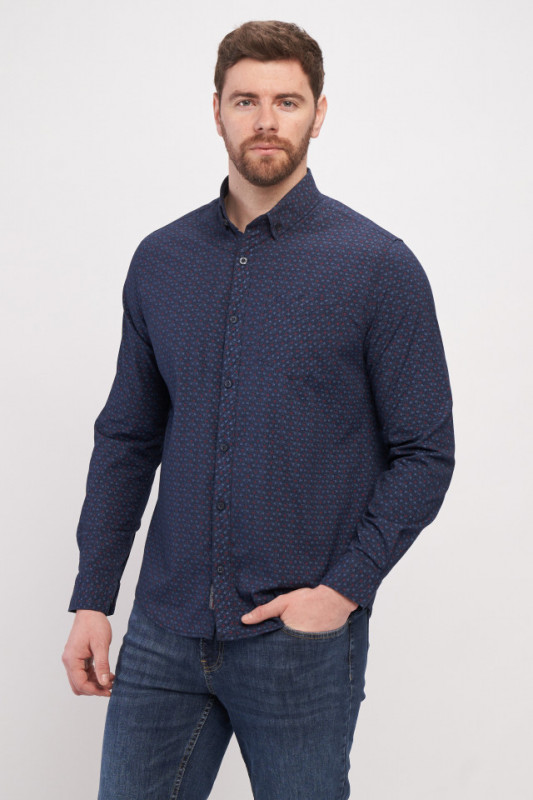 Lee Cooper - Férfi Ingek Hosszú Ujjú