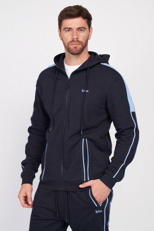 Lee Cooper - Férfi Pulóver Teljes Cipzár