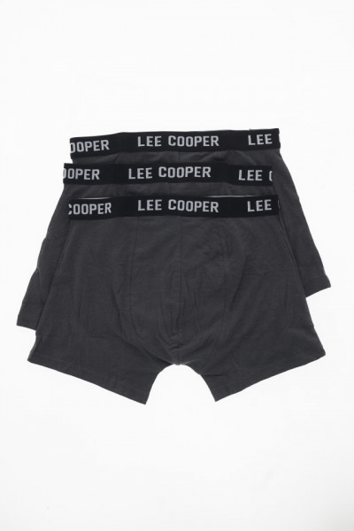 Lee Cooper - Férfi boxer logóval 3 páros készlet