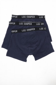 Lee Cooper - Férfi boxer logóval 3 páros készlet