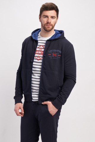 Lee Cooper - Férfi Pulóver Hosszú Ujjú Kerek Nyak
