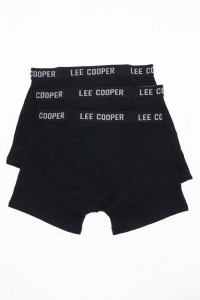 Lee Cooper - Boxer készlet 3 pár logószalaggal