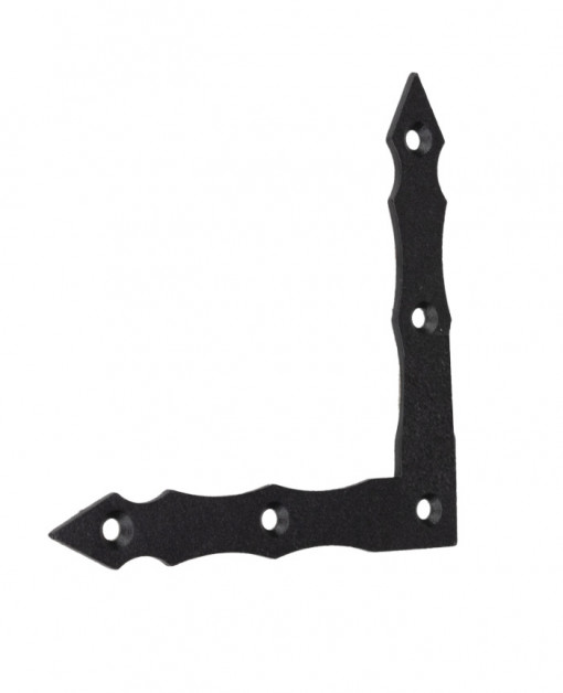 Coltar Fereastra Lemn Negru Decorativ