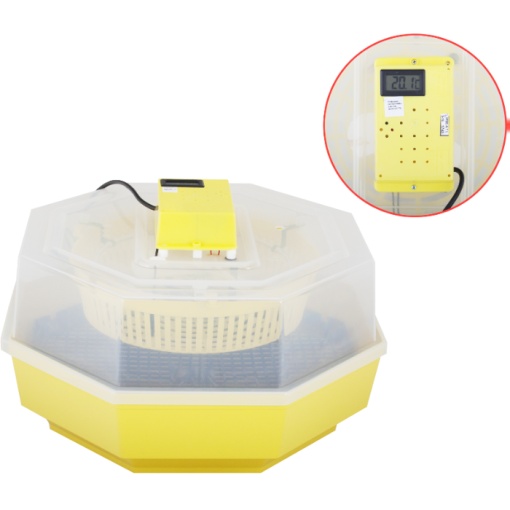 Incubator Electric Cleo-5 cu Termohigrometru si Dispozitiv Intoarcere Oua