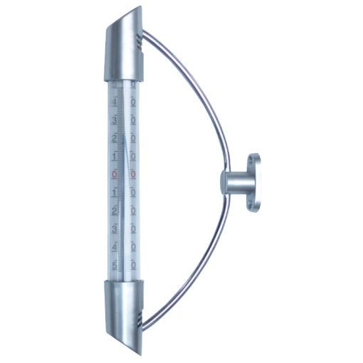 Termometru de Exterior cu Suport Semicerc / Cod: TMS-135