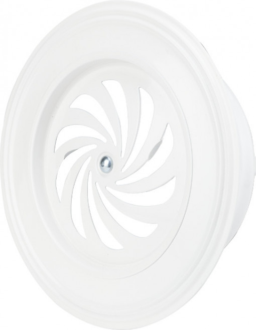 Grila Ventilatie Tip Rozeta / D[mm]: 118; C: Alba