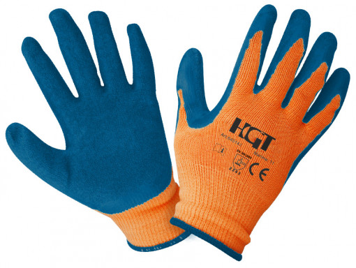 Manusi Latex Tricotate Albastre