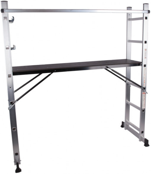 Scara din Aluminiu Tip Schela / Hd[cm]: 190; Hr[cm]: 330; Hp[cm]: 100