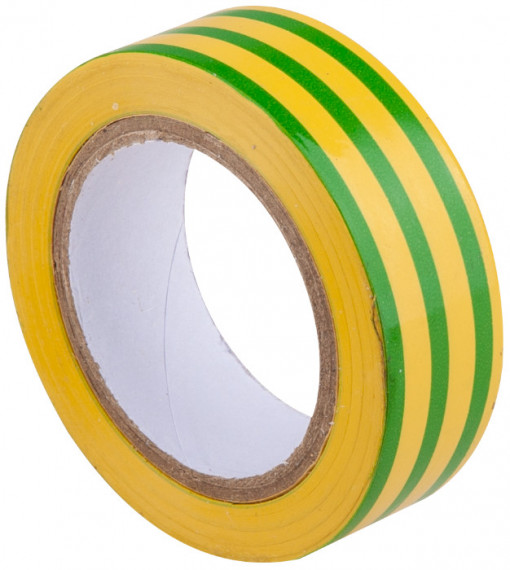 Banda Izolatoare ETS / C: Galben/Verde; L[m]: 10; B[mm]: 19; g[mm]: 0.13