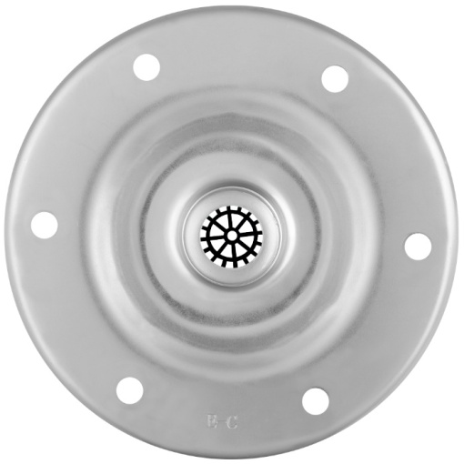 Flansa de Otel Galvanizat pt Rezervoare de Hidrofor / Ddiv[mm]: 128; dg[mm]: 9; Nr. gauri: 6