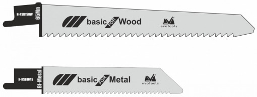Panza Ferastrau Sabie Lemn/Metal 2 Pcs