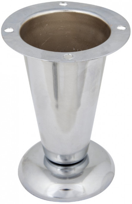 Picior de Mobilier 4767 / Material: Otel; Tip: Fix; H[mm]: 100; C: Crom