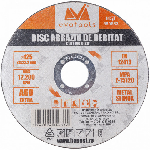 Disc Abraziv de Debitat ETS