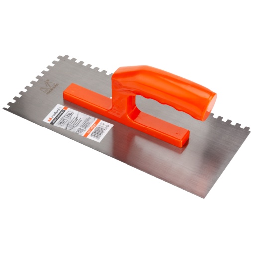 Drisca Zimtata cu Maner de Plastic / L[mm]: 280; B[mm]: 130
