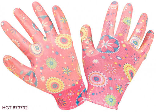 Manusi Gradina Motiv Floral 1 Extra / M: 8
