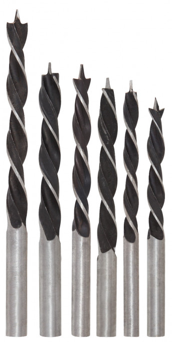 Burghiu Lemn 5 Pcs ETS / D[mm]: 4-10