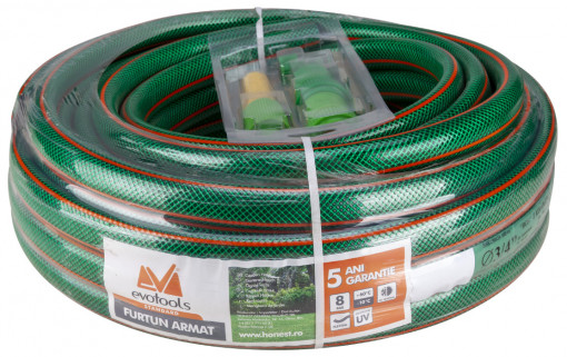 Furtun Armat cu Accesorii