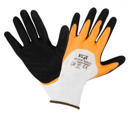 Manusi Poliester Acoperire Latex - Soft Touch / M: 10