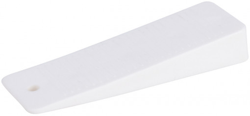 Opritor de Usa din Cauciuc Wedge / C: Alb