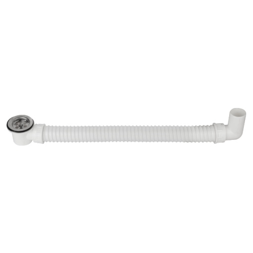 Sifon Flexibil cu Ventil pentru Cadita Texo / Dev[mm]: 40/50; Dv[mm]: 52