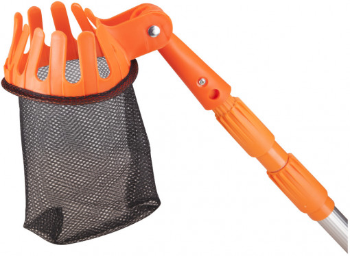 Culegator Fructe cu Coada Telescopica de Aluminiu.