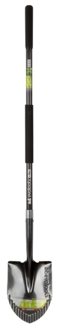 Lopata Rotunda Zimtata cu Coada Fibra Sticla Evotools PLUS / L[mm]: 1480