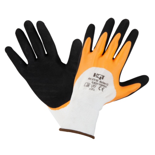 Manusi Poliester Acoperire Latex - Soft Touch / M: 10
