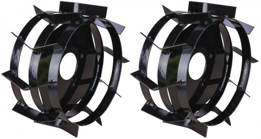 Roti Metalice Motosapa si Motocultor Tip 2 / D[mm]: 350