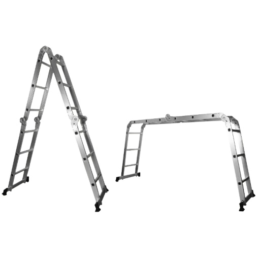 Scara Multifunctionala din Aluminiu / N[trepte]: 12+2; H[m]: 1-3.5