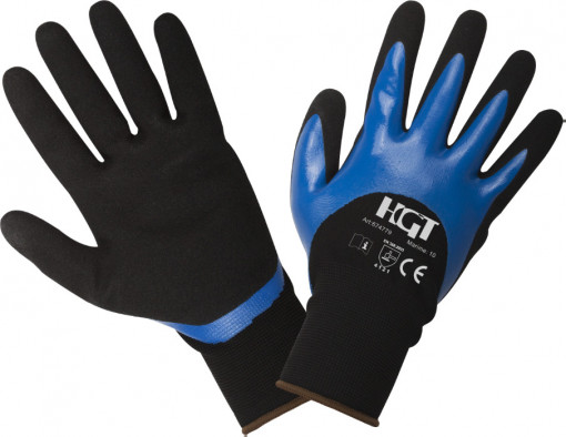 Manusi Poliester Acoperire 3/4 Nitril Soft Touch / M: 10