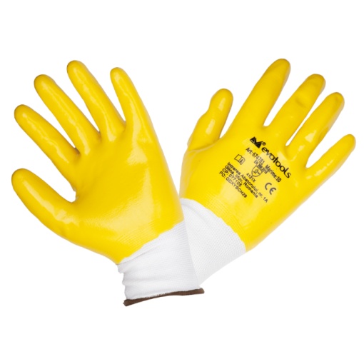 Manusi Polyester Acoperire Nitril / M: 10