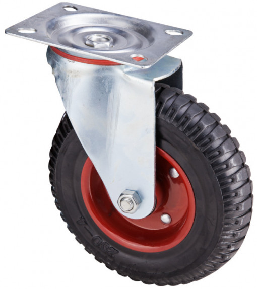 Roata Pivotanta cu Flansa pentru Carucior 1105 / D[mm]: 200; S[Kg]: 230