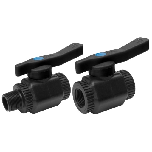 Robinet Trecere Negru PPCV