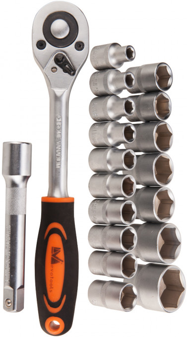 Chei Tubulare cu Antrenor 19 Pcs ETP / S[mm]: 8-32