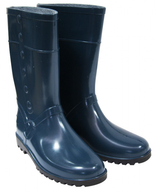 Cizme din PVC Albastre Dama C10
