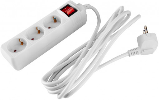 Prelungitor 3P cu Intrerupator 3x1mmp ETS