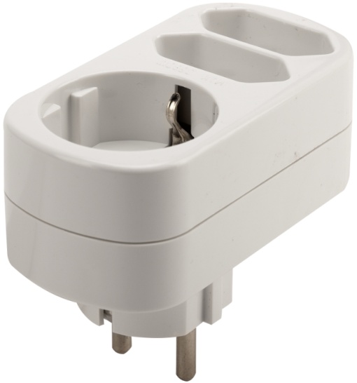 Adaptor Priza Triplu Schuko 2043